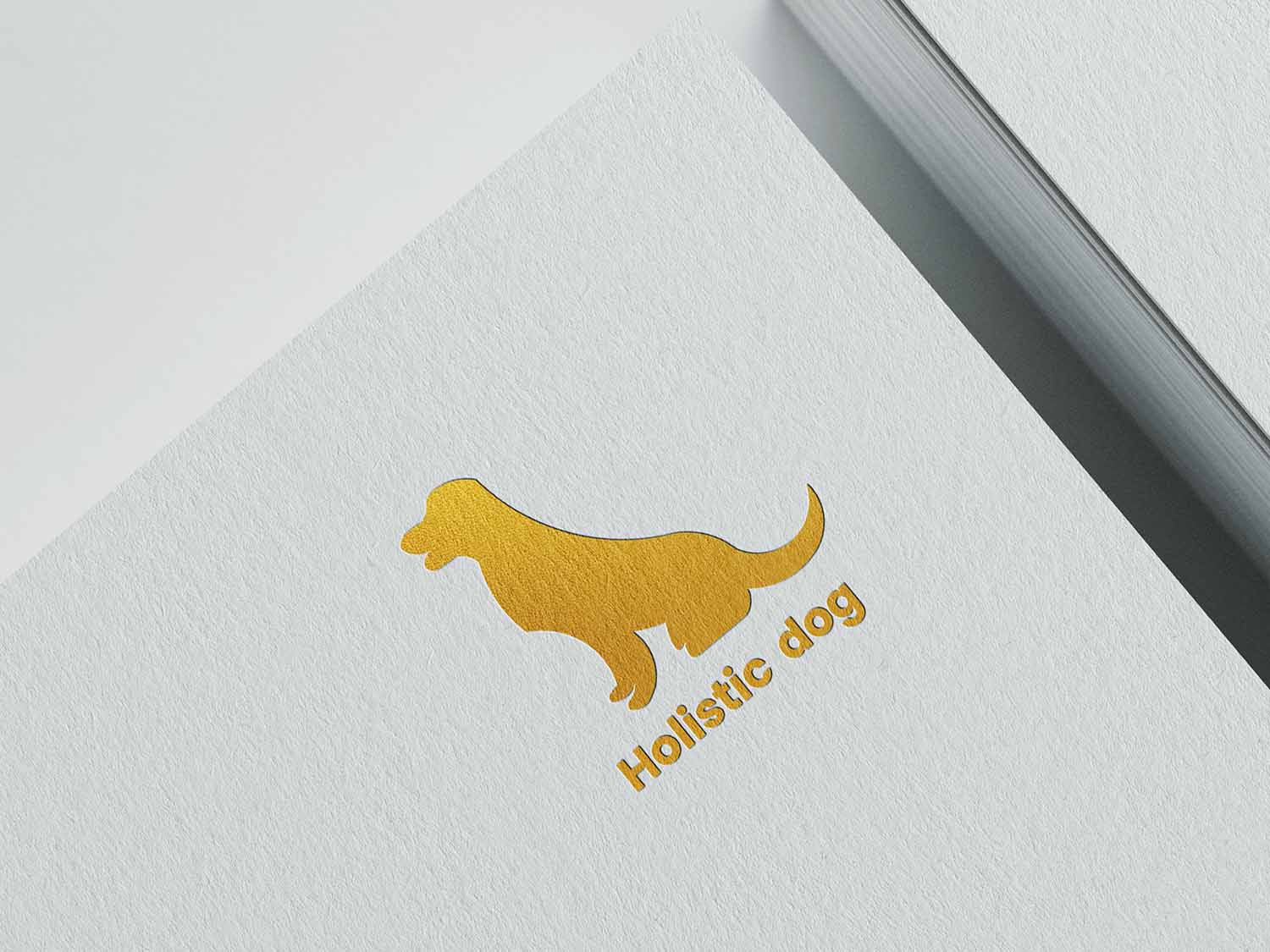 Logo Mockup Holistic Dog